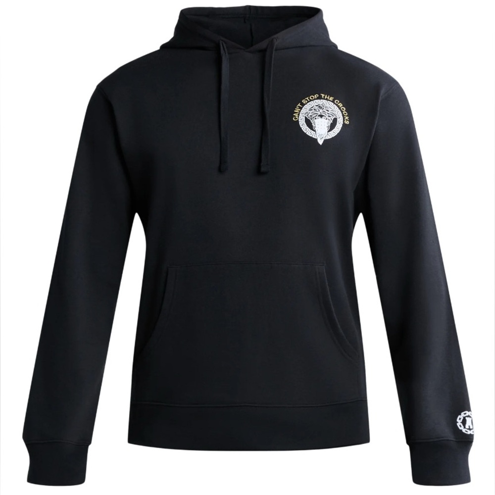 Crooks & Castles Men's Can't Stop The Crooks Graphic Hoodie NWT